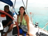 Sabrina and I diving in the Abacos (Bahamas)