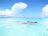 Sabrina and I diving in the Abacos (Bahamas)