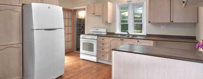 kitchen with new tops