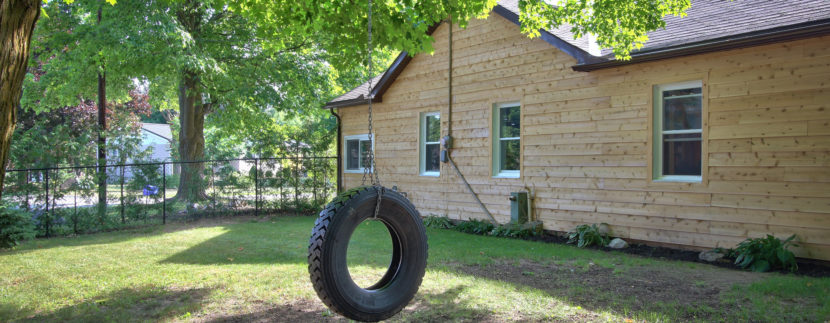 tire swing to front
