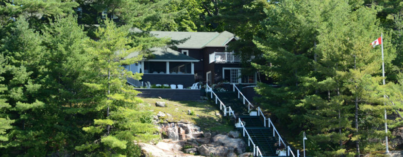 Main cottage from the water