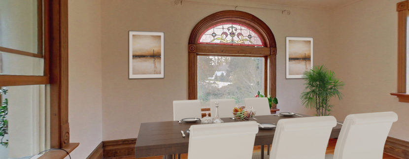 Virtually Staged Dining Room - 135 Matilda