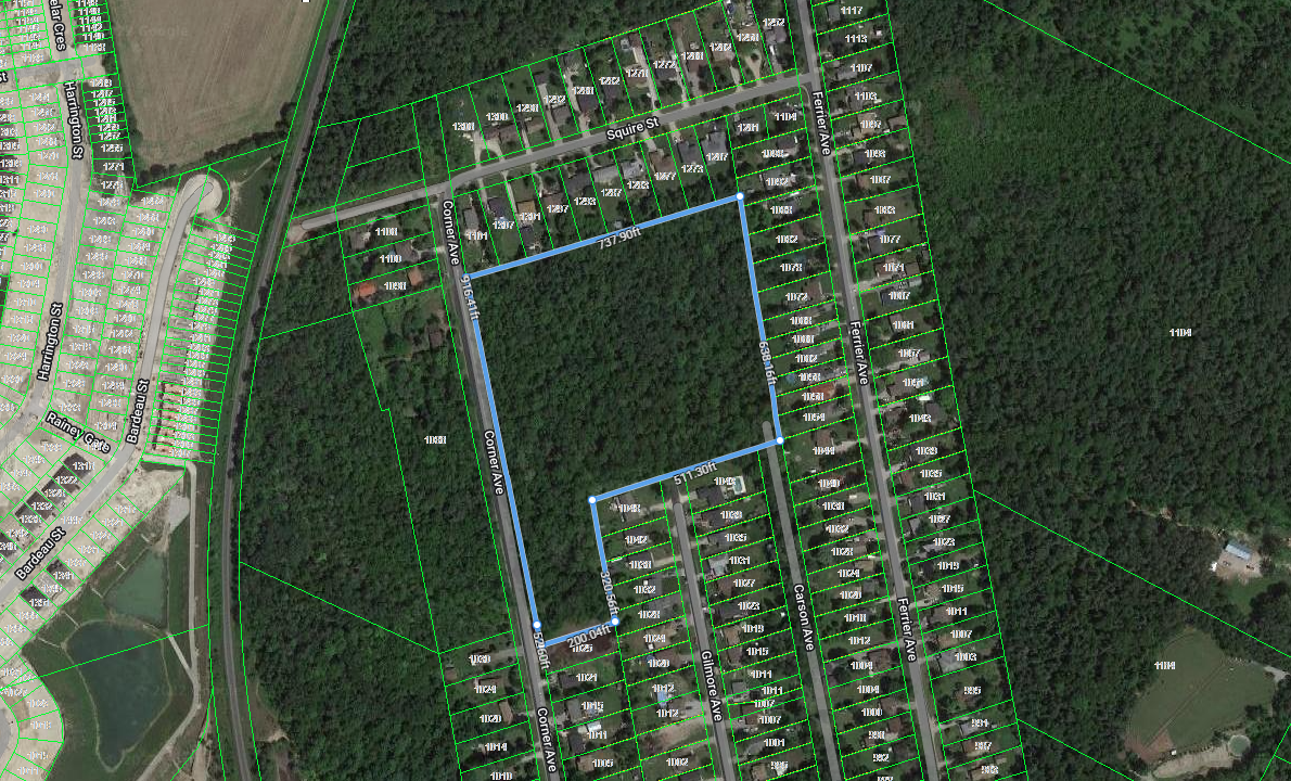 GeoWarehouse Image with Border - 1029 Corner Ave