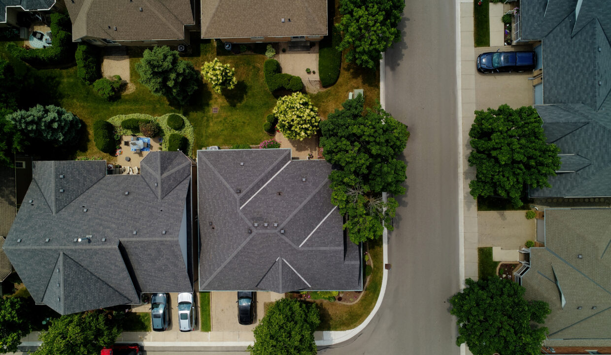 B. Aerial - Top Down - Fixed the road, not the grass