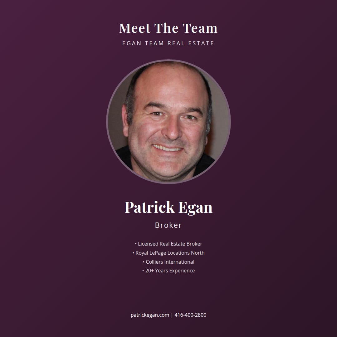 Patrick Egan - Broker