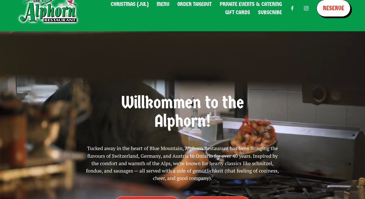 The Alphorn Restaurant in Blue Mountains
