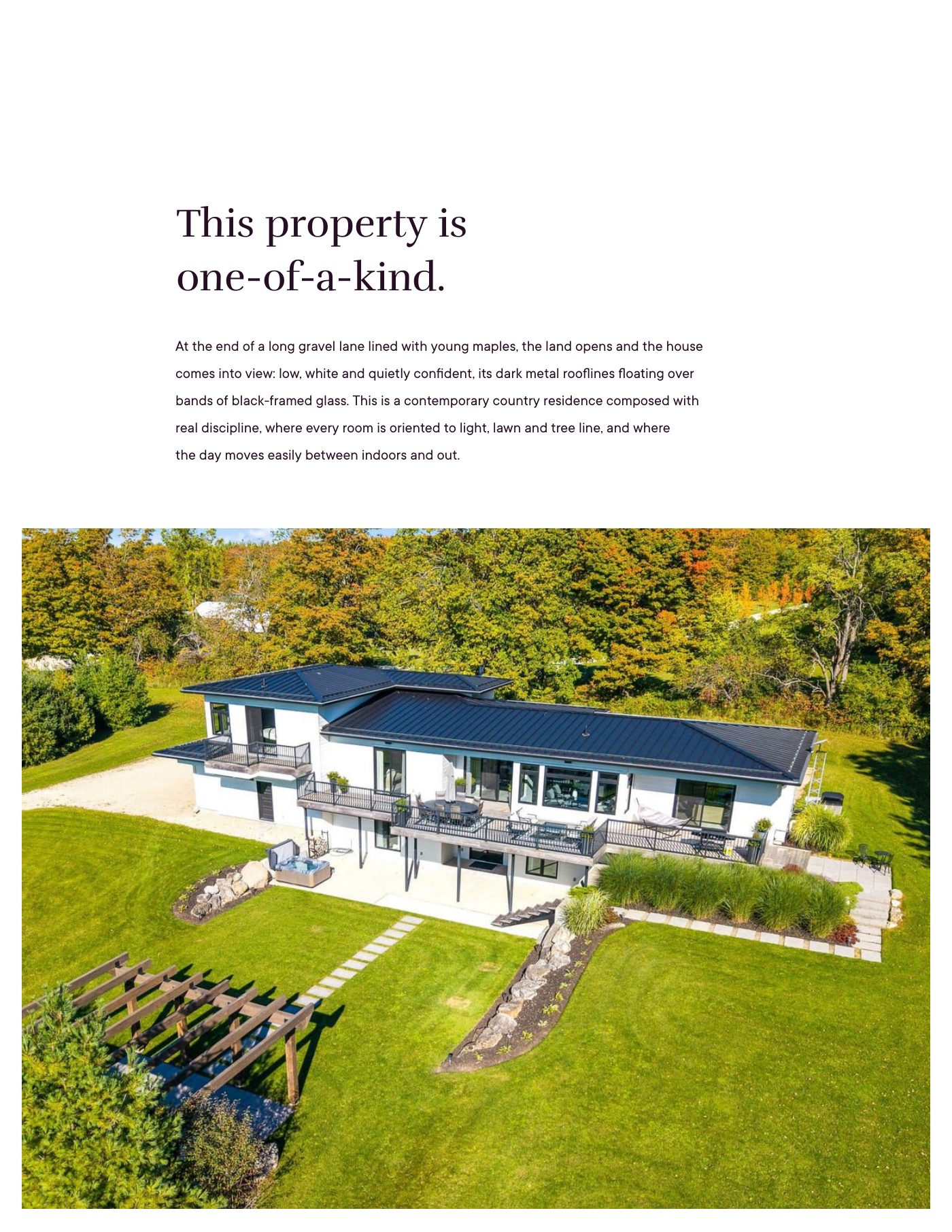 555130 6th Line property brochure, page 2 of 8